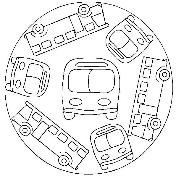 mandalas infantil para pintar