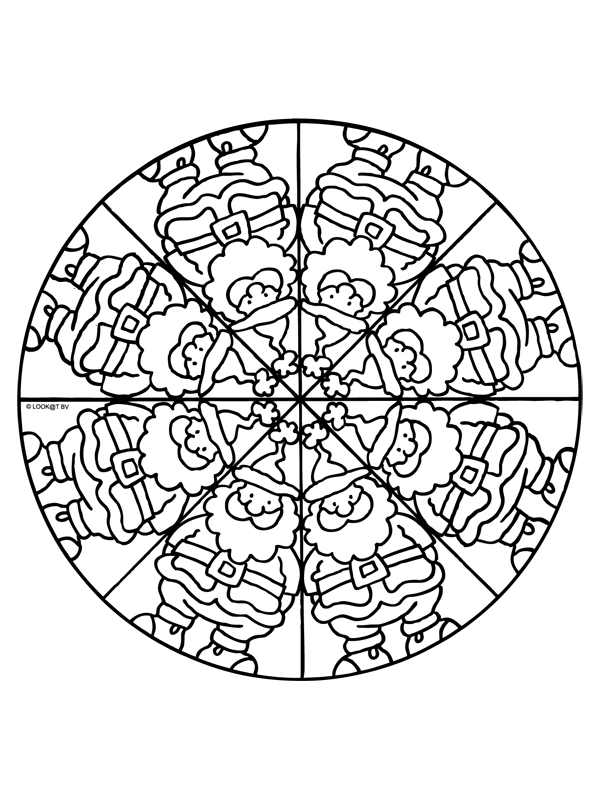 mandalas infantiles para imprimir