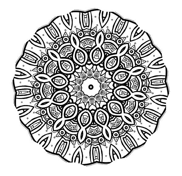 mandalas para adultos para colorear e imprimir