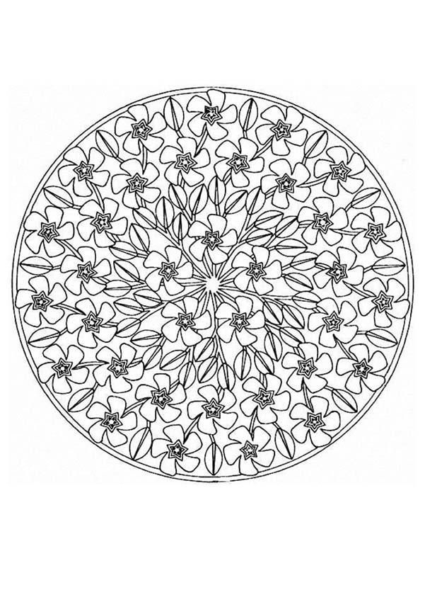 mandalas para adultos para colorear