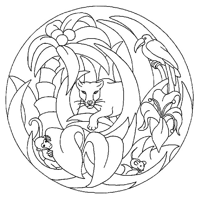 mandalas para imprimir ninos