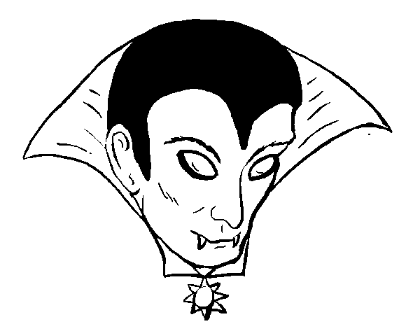 vampiros para colorear e imprimir