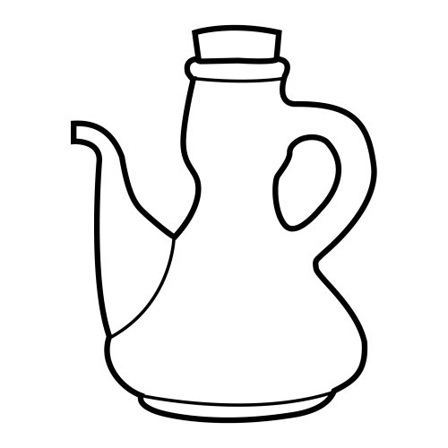 dibujo de aceite para colorear