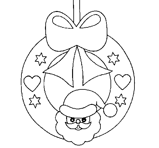 dibujos de adornos de navidad para imprimir