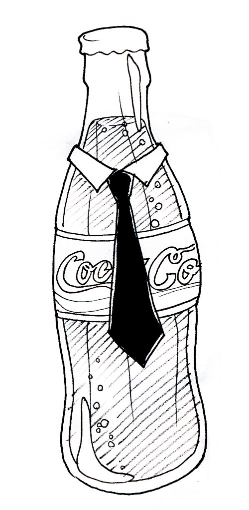 dibujos de coca cola para colorear