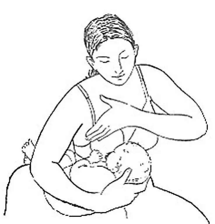 imagen para colorear e imprimir de bebes recien nacidos