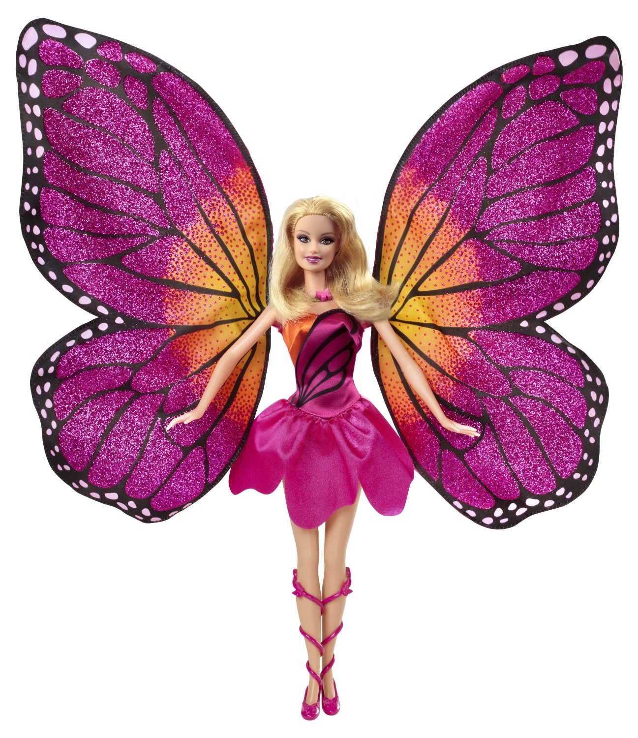 dibujos de Barbie Mariposa para colorear