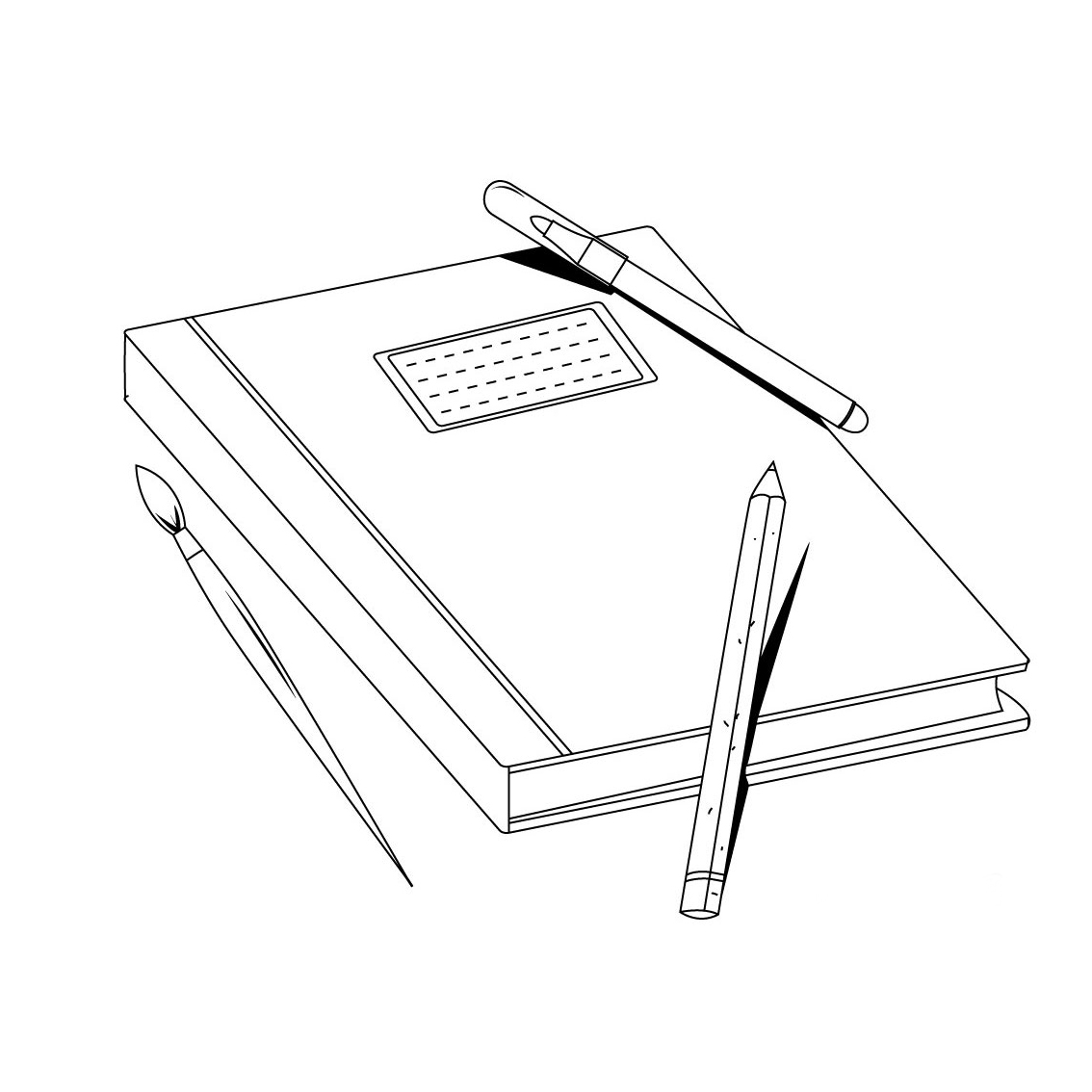 dibujos de cuadernos para pintar e imprimir