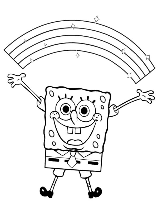 bob esponja dibujos para imprimir