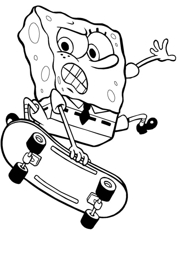 bob esponja imagenes para colorear