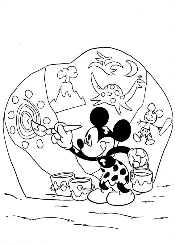 dibujo mickey mouse mickey
