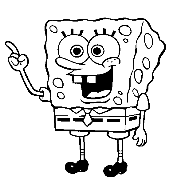 dibujos de bob esponja para imprimir