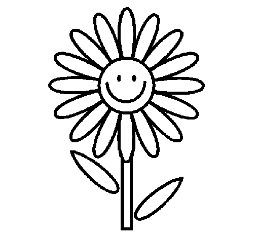 dibujos de margaritas para colorear