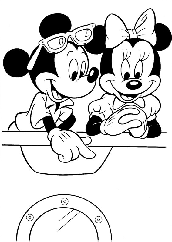 dibujos de mickey disney para pintar