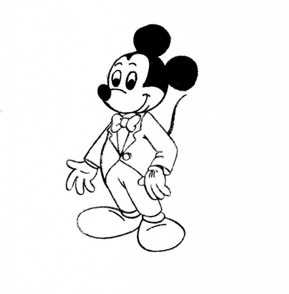 dibujos de mickey para colorear