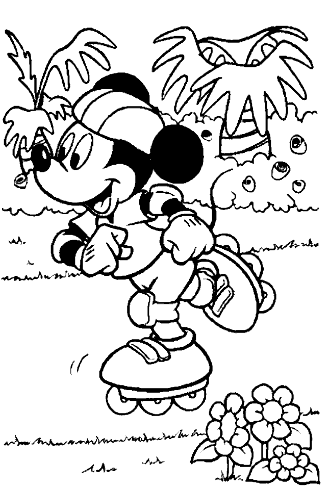 dibujos mickey para colorear e imprimir