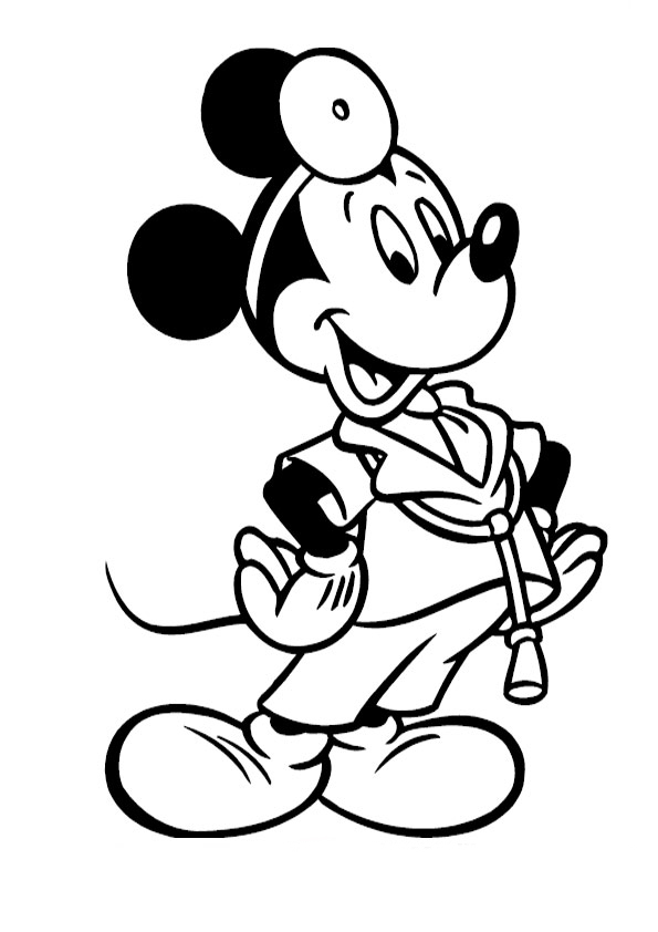 dibujos mickey para pintar