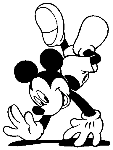 dibujos para colorear de mickey mouse para imprimir