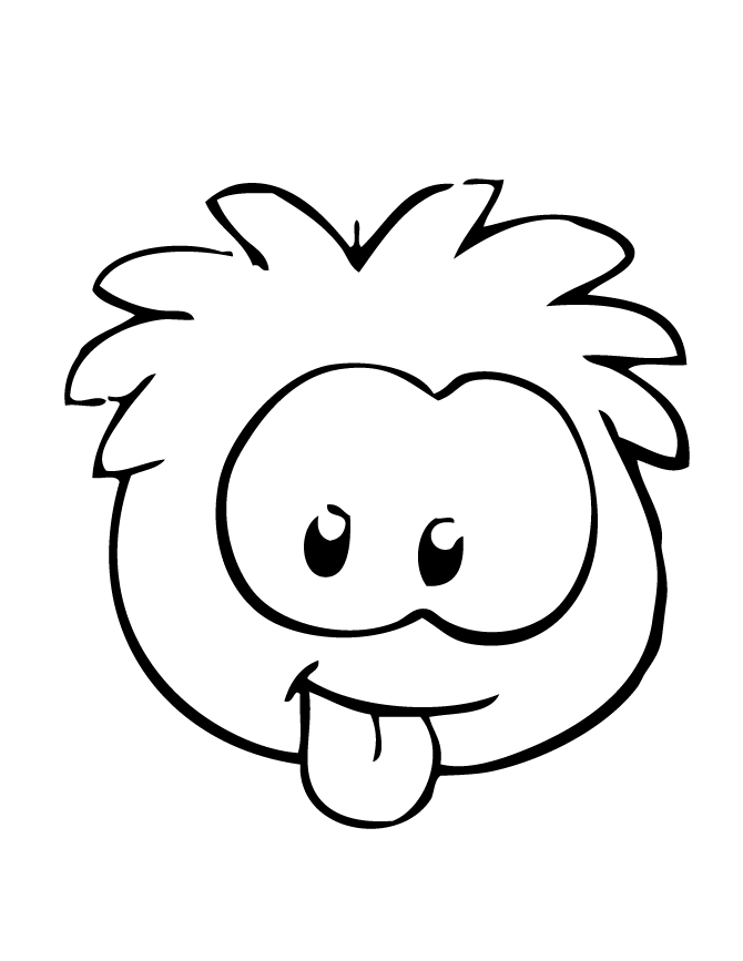 dibujos para colorear de puffles club penguin