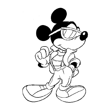 figuras de mickey para pintar