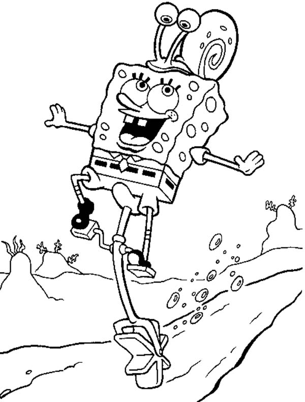 imagenes de gary bob esponja