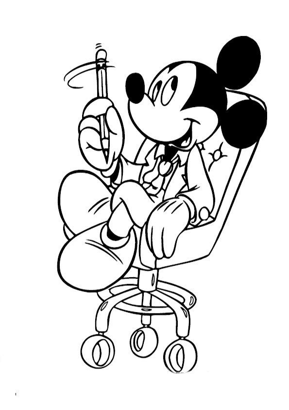 imagenes de mickey mouse para pintar