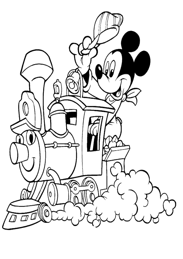 mickey disney para colorear e imprimir