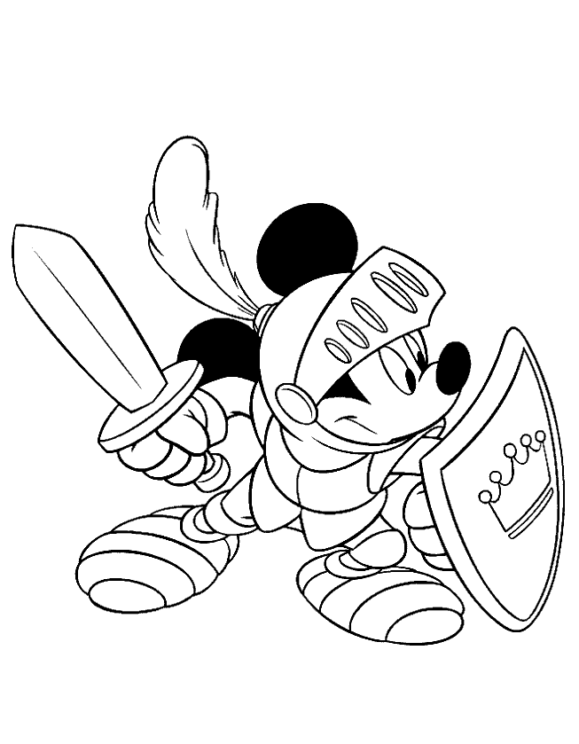 mickey mouse para pintar