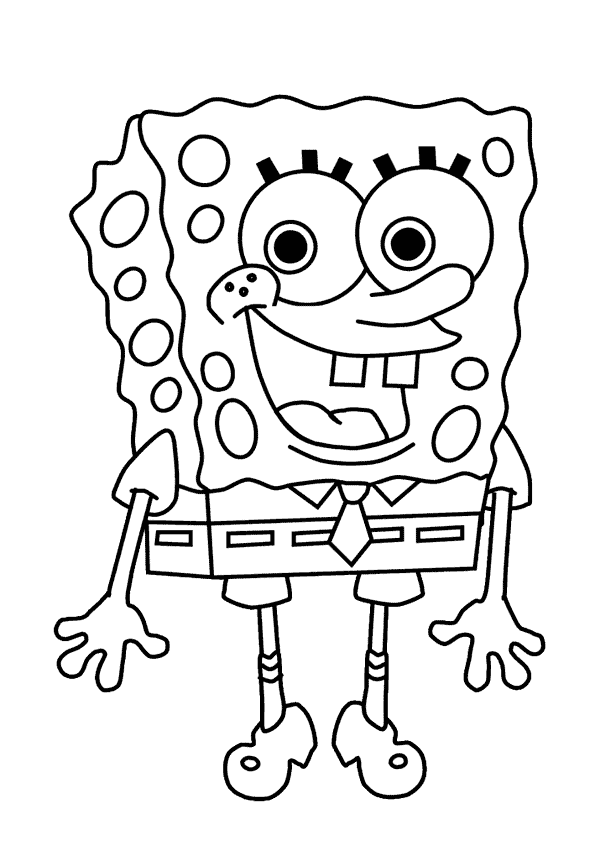 pintar a bob esponja