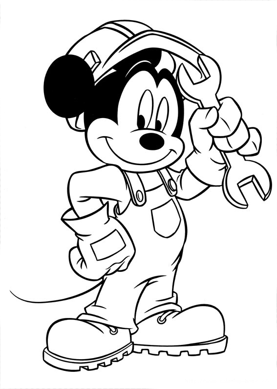 pintar a mickey mouse