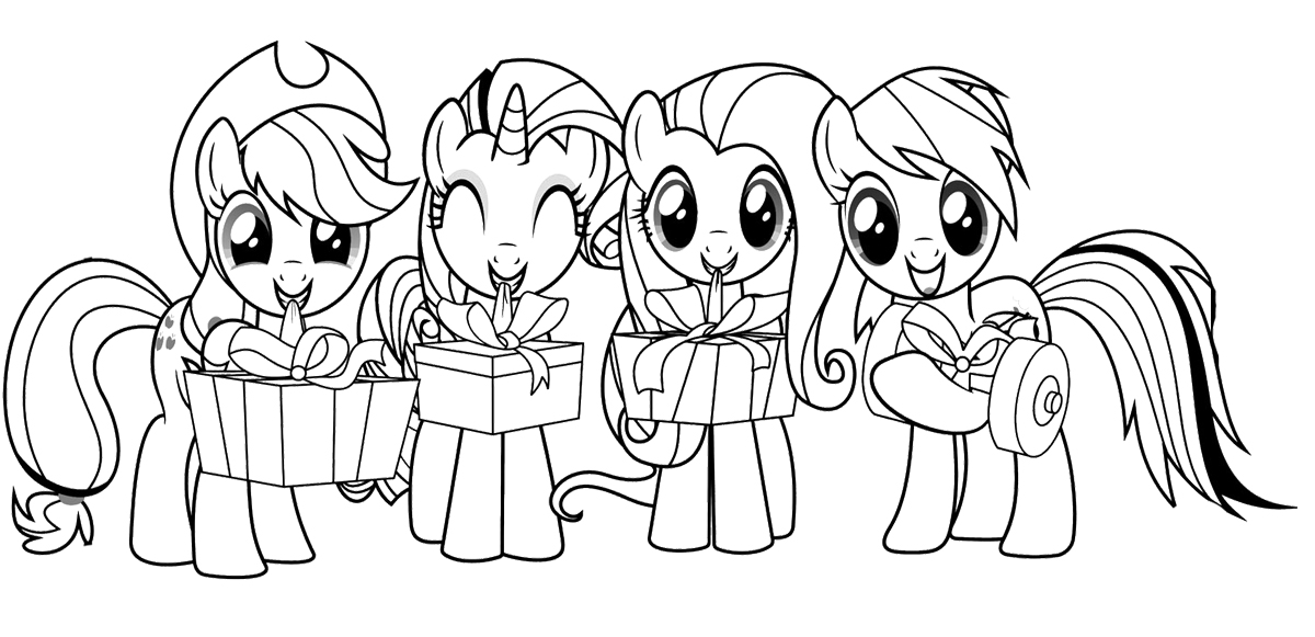 My little pony dibujos para pintar