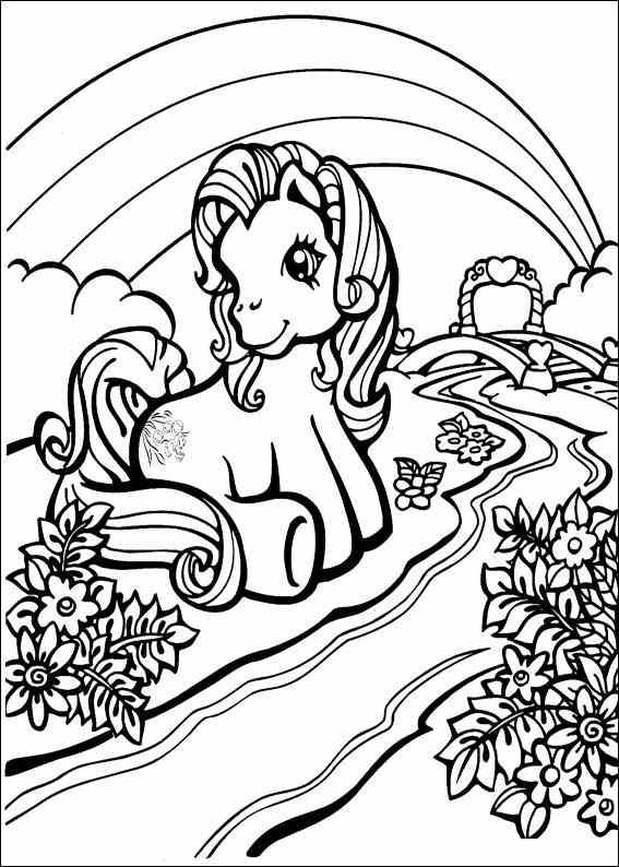 My little pony imagenes para colorear