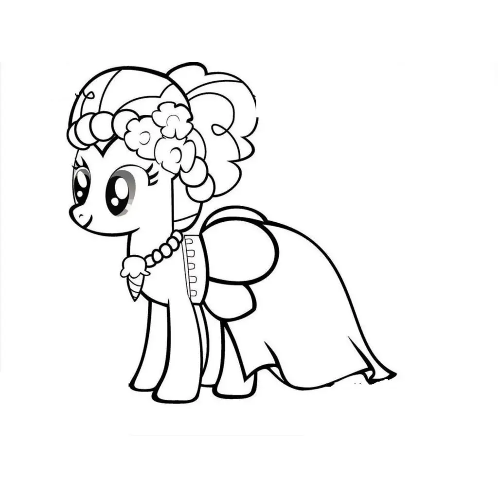 colorear little pony