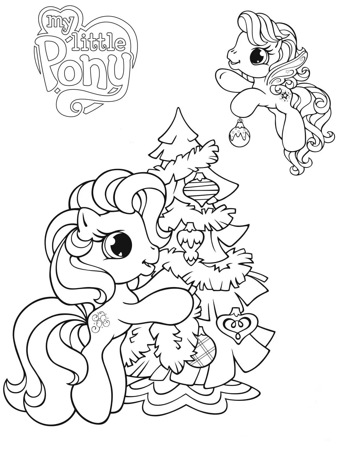 dibujos de My little pony para colorear e imprimir