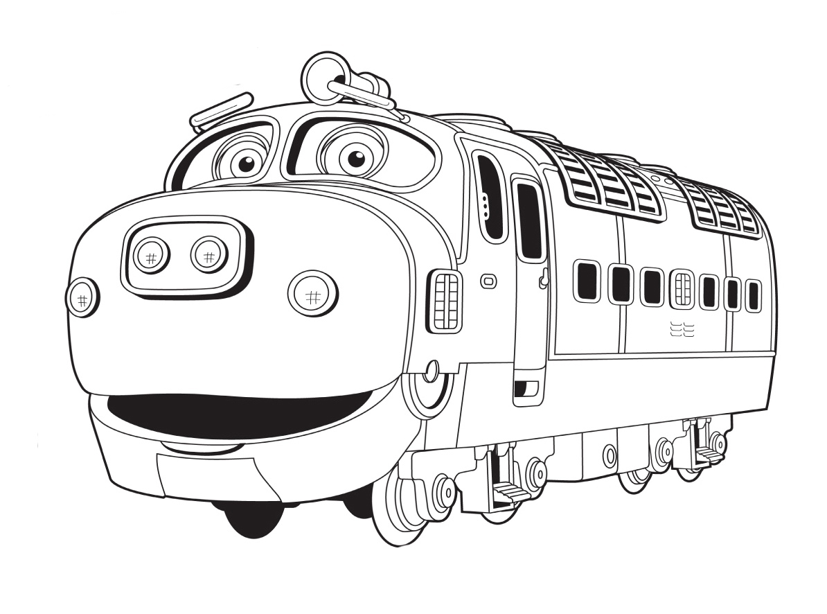 dibujos de chuggington para colorear