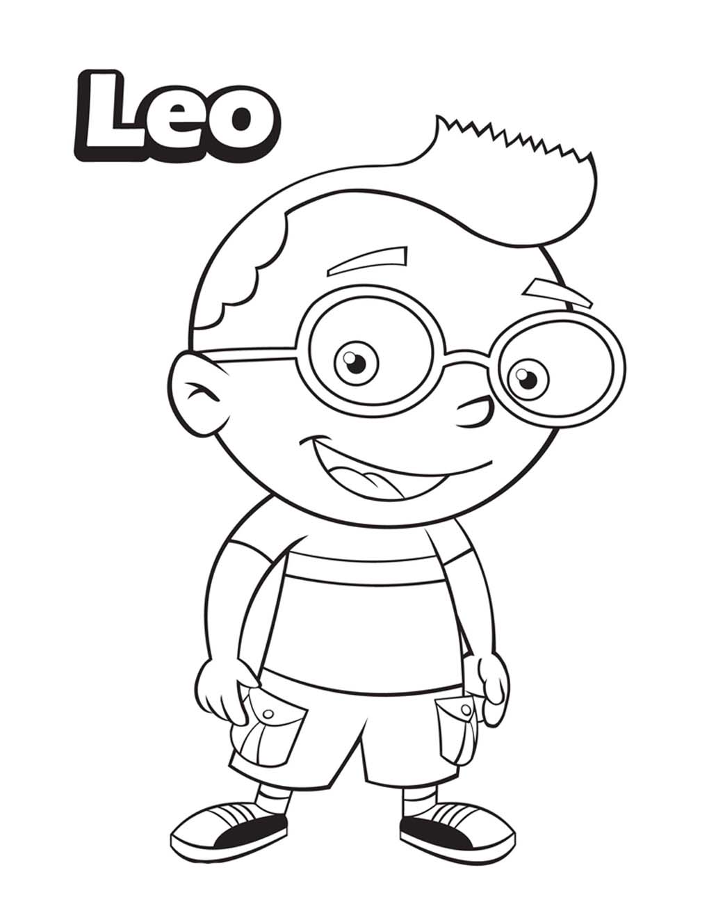 dibujos de little einsteins para imprimir