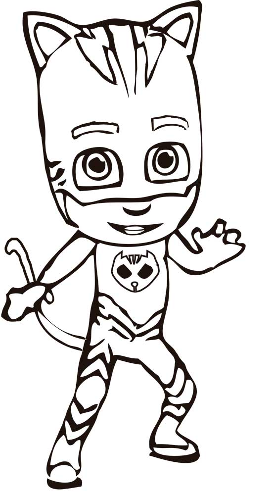 dibujos de pjmasks para pintar