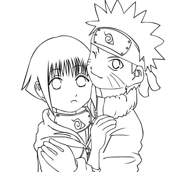 dibujos naruto para colorear