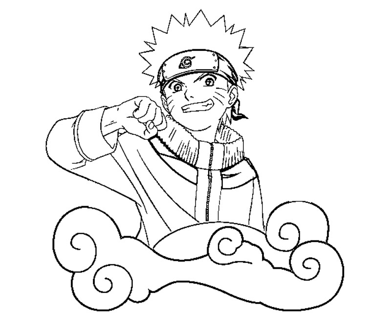 dibujos para colorear d enaruto shippuden