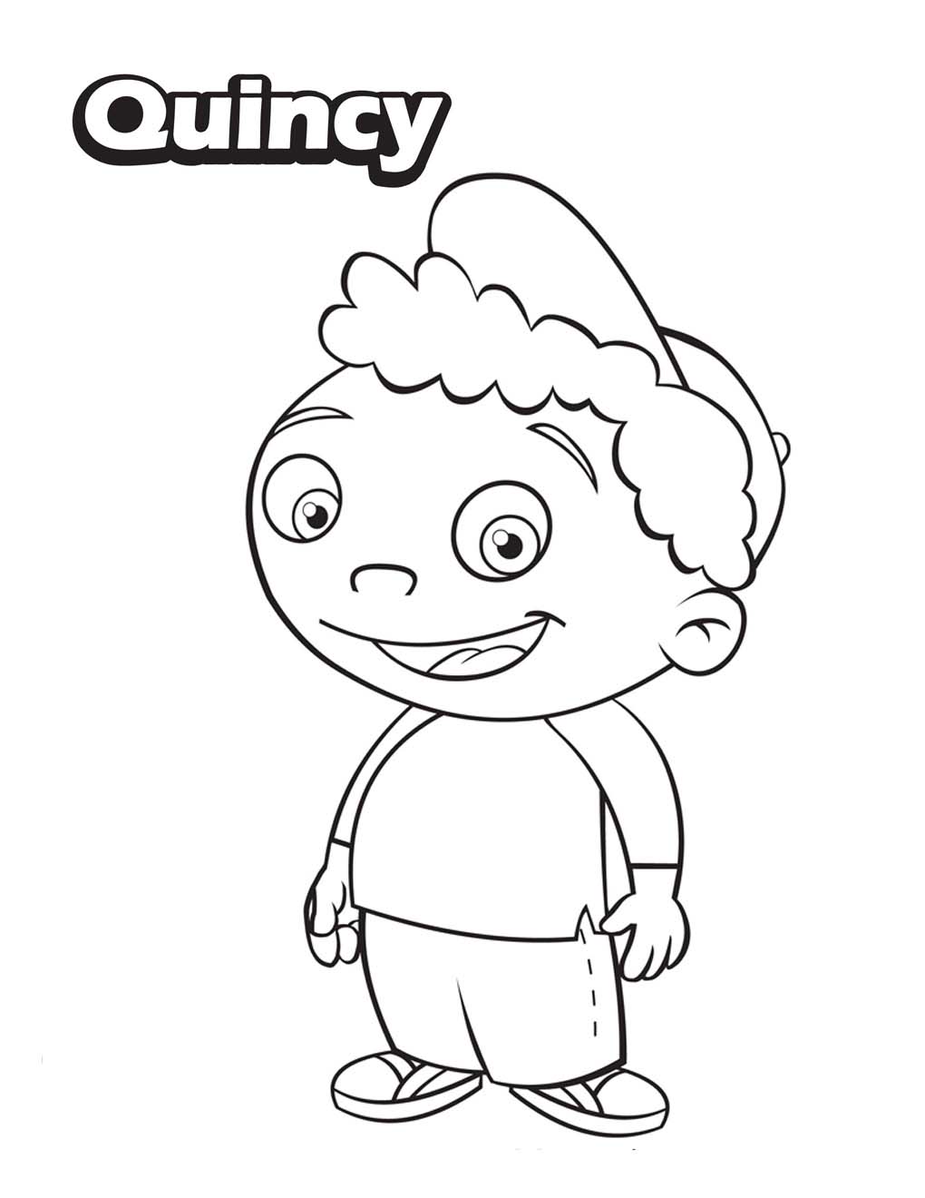 dibujos para colorear de little einsteins