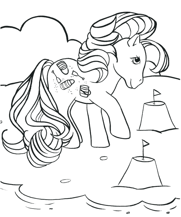 dibujos para colorear e imprimir de My little pony