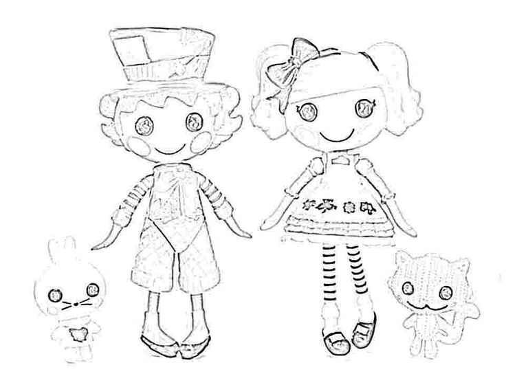 dibujos para colorear lalaloopsy