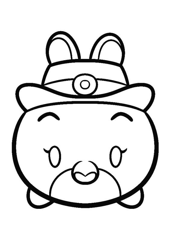 disney tsum tsum para colorear juddy hopps