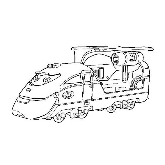 imagenes de chuggington para colorear