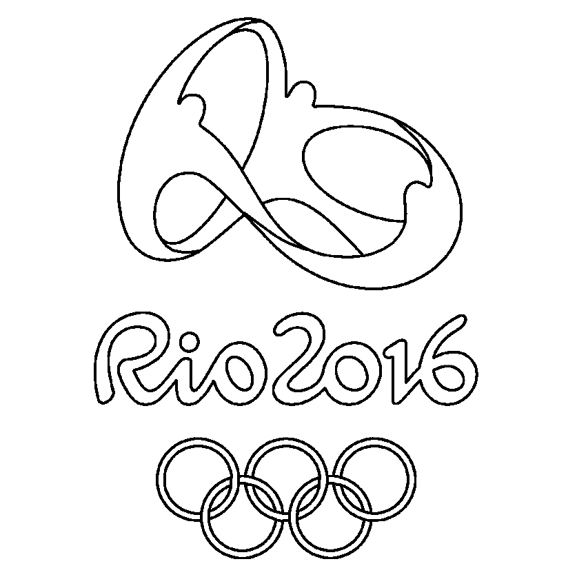 juegos olimpicos rio 2016 para colorear