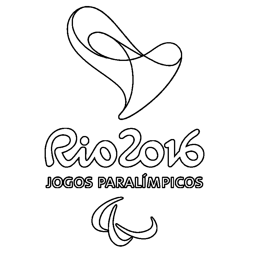 juegos paraolimpicos rio 2016 para colorear