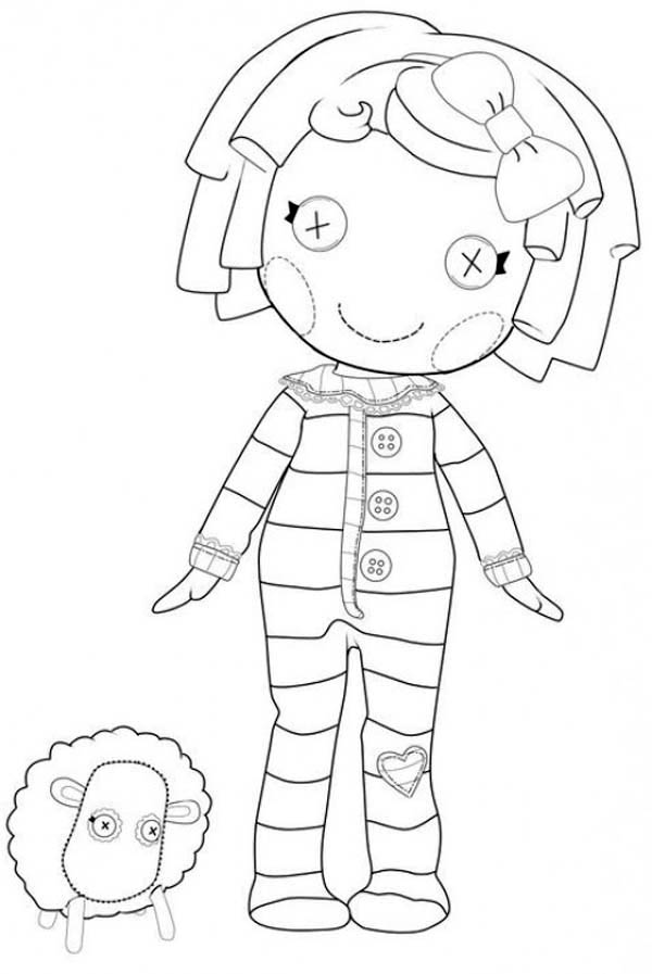 lalaloopsy imagenes para colorear