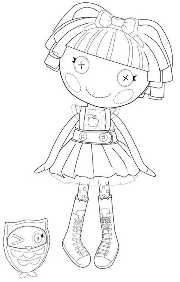 lalaloopsy para colorear