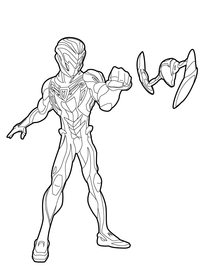 max steel dibujos para colorear