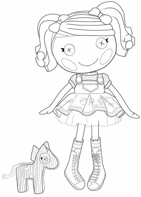 muñecas lindas para colorear